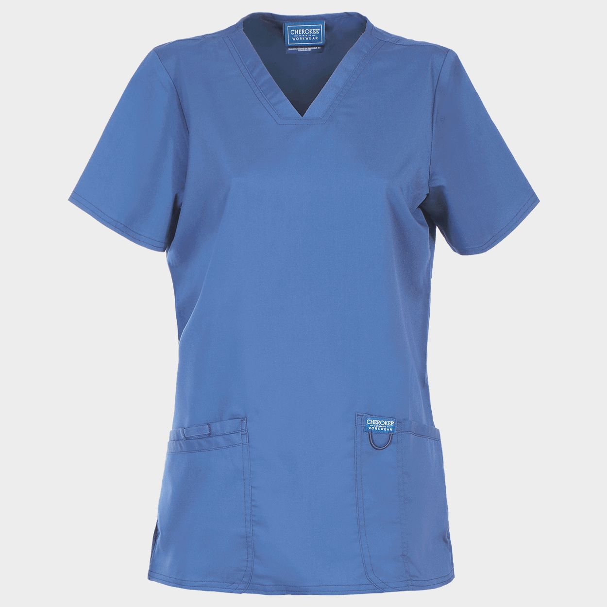 Дамска медицинска туника CHEROKEE V-NECK LIGHT BLUE WWE620