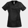 Дамска медицинска туника CHEROKEE WRAP BLACK WWE4728