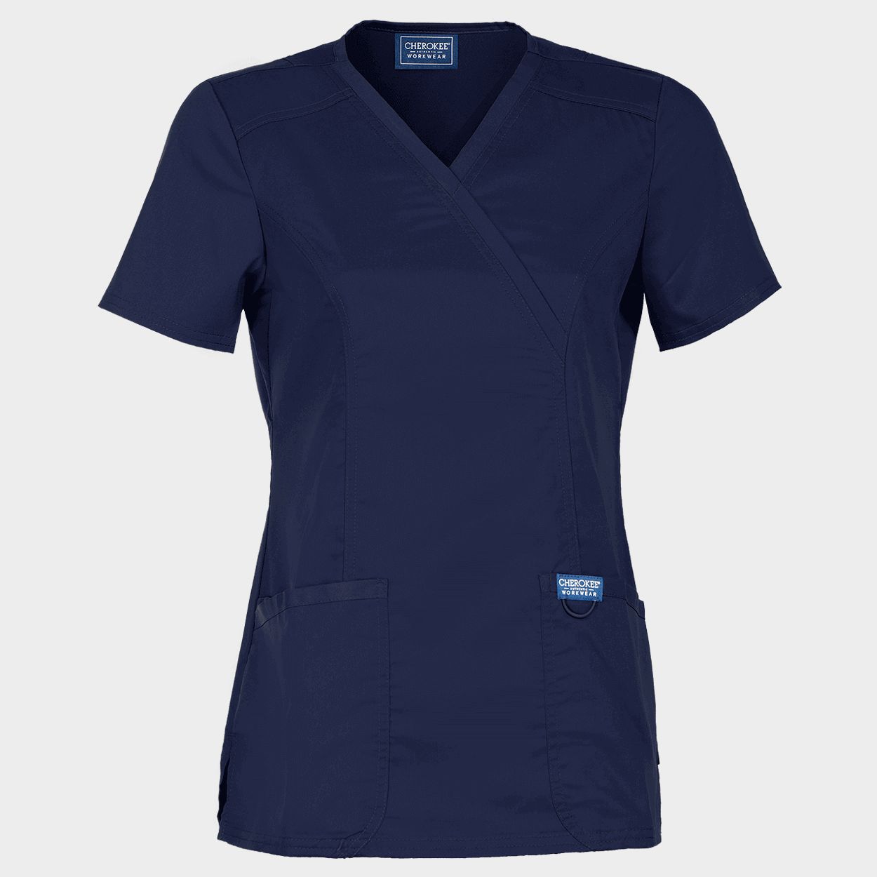 Дамска медицинска туника CHEROKEE WRAP DARK BLUE WWE610