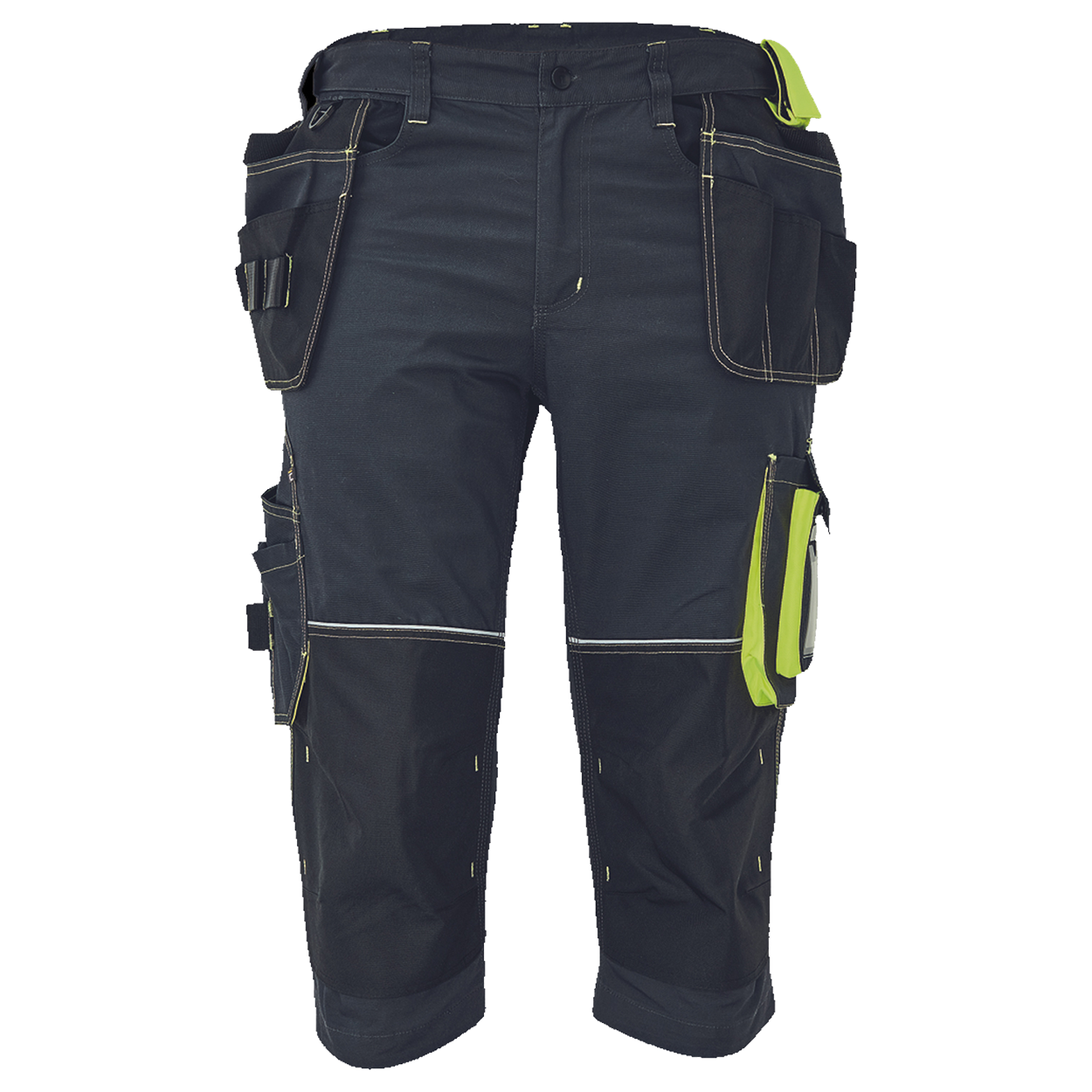 Работен 3/4 панталон KNOXFIELD 320 ANTHRACITE/YELLOW