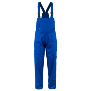 Работен полугащеризон PLUTON ROYAL BLUE COTTON