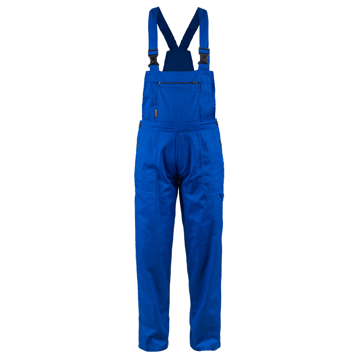 Работен полугащеризон PLUTON ROYAL BLUE COTTON