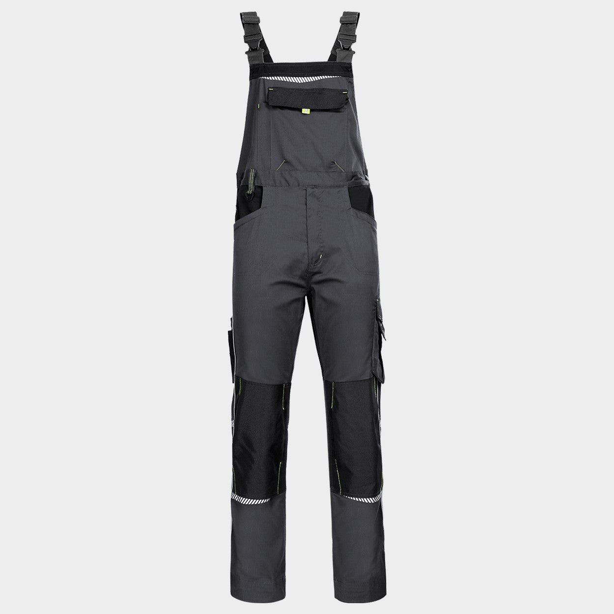 Работен полугащеризон PRISMA SPANDEX GREY/BLACK