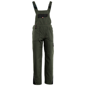 Работен полугащеризон PRISMA SUMMER OLIVE/BLACK