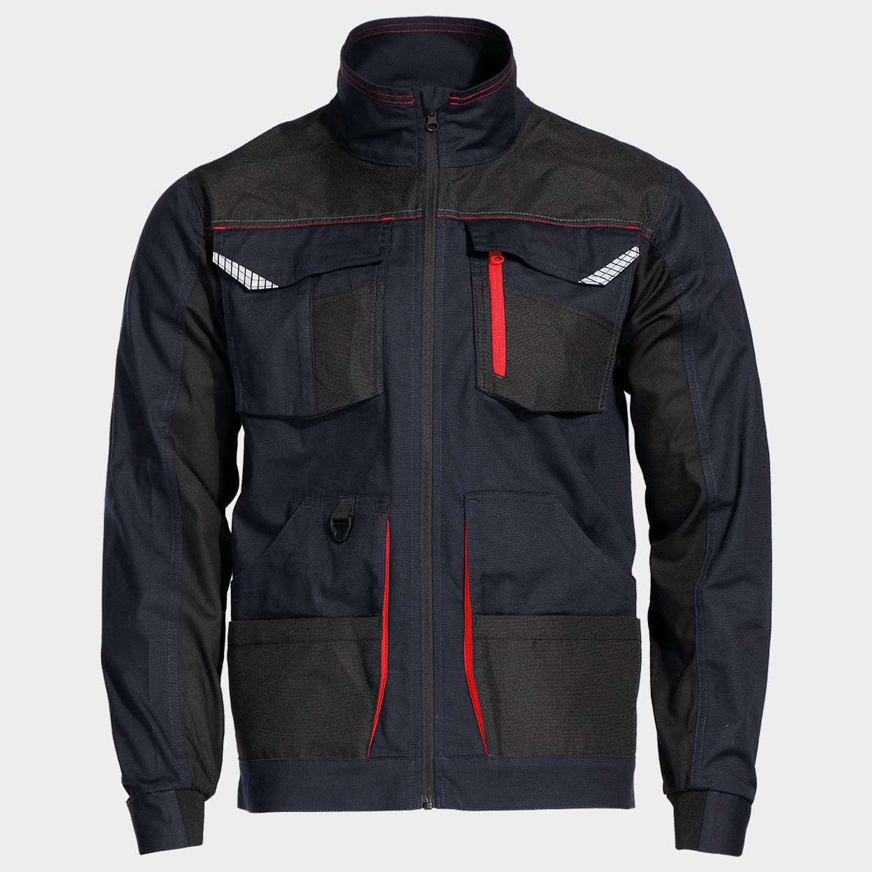 Работно яке KASTOR STRETCH DARK BLUE/RED