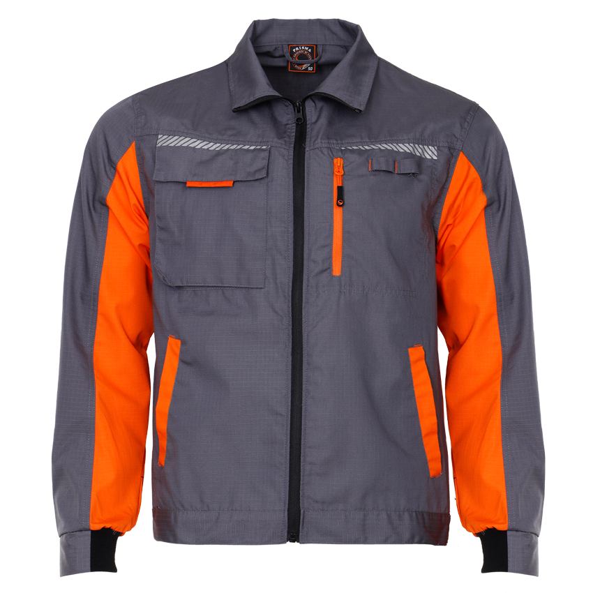 Работно яке PRISMA SUMMER GREY/ORANGE