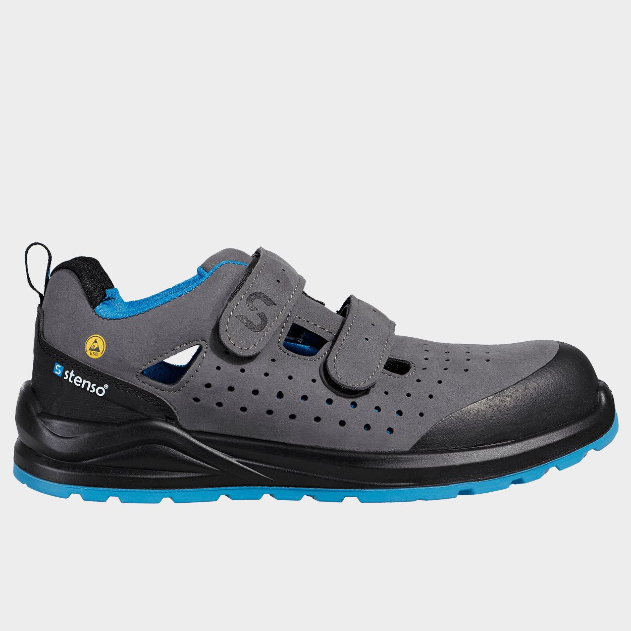 Работни сандали JETT S1PS ESD GREY/BLACK