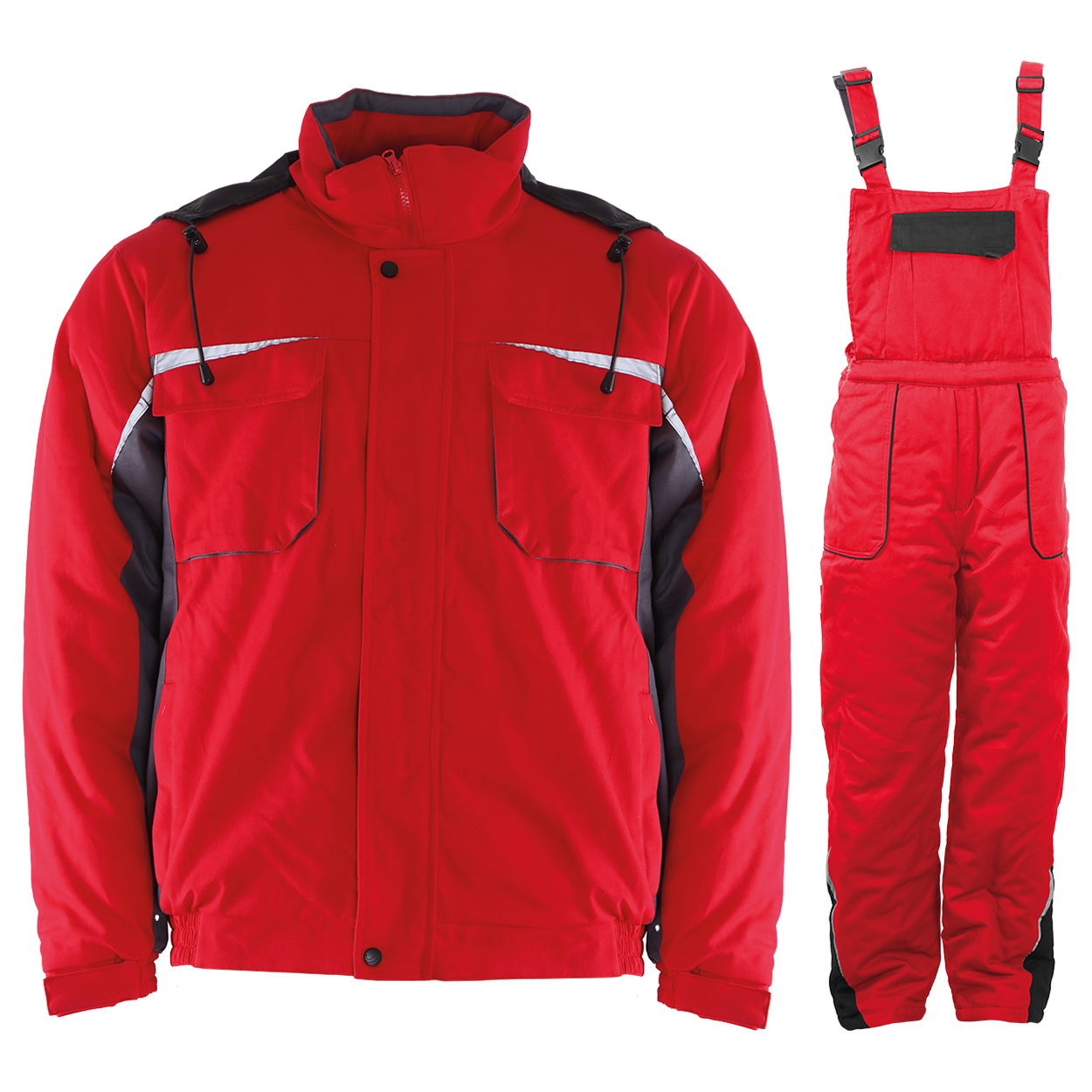 Работен комплект KASTOR WINTER RED COTTON