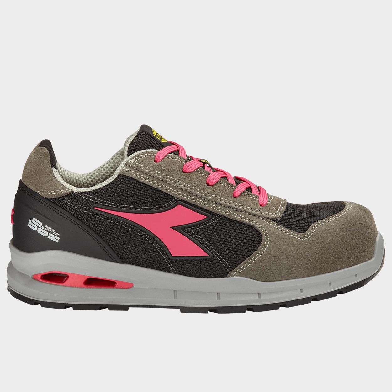 Работни обувки DIADORA RUN A.BOX LOW S1PS FO SR ESD GREY/BLACK
