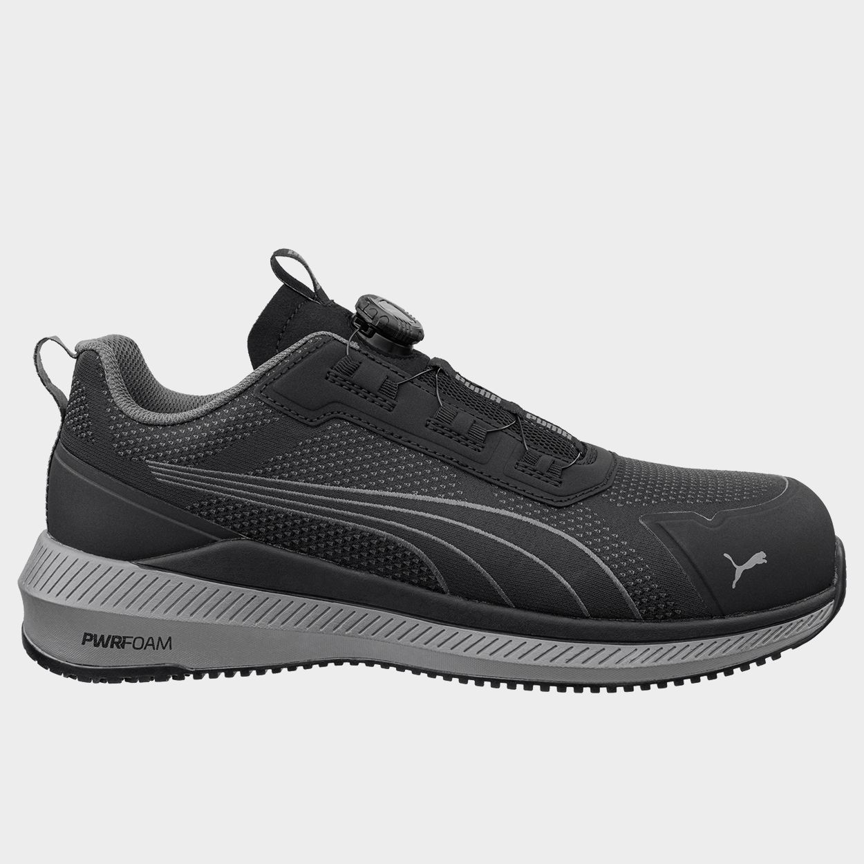 Работни обувки PUMA SLIDE BLACK DISC LOW S1PS ESD FO HRO SR