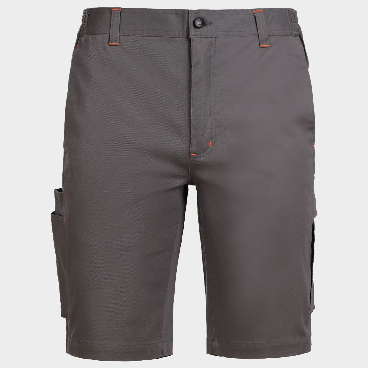 Работен къс панталон MELBOURNE STRETCH GREY/BLACK
