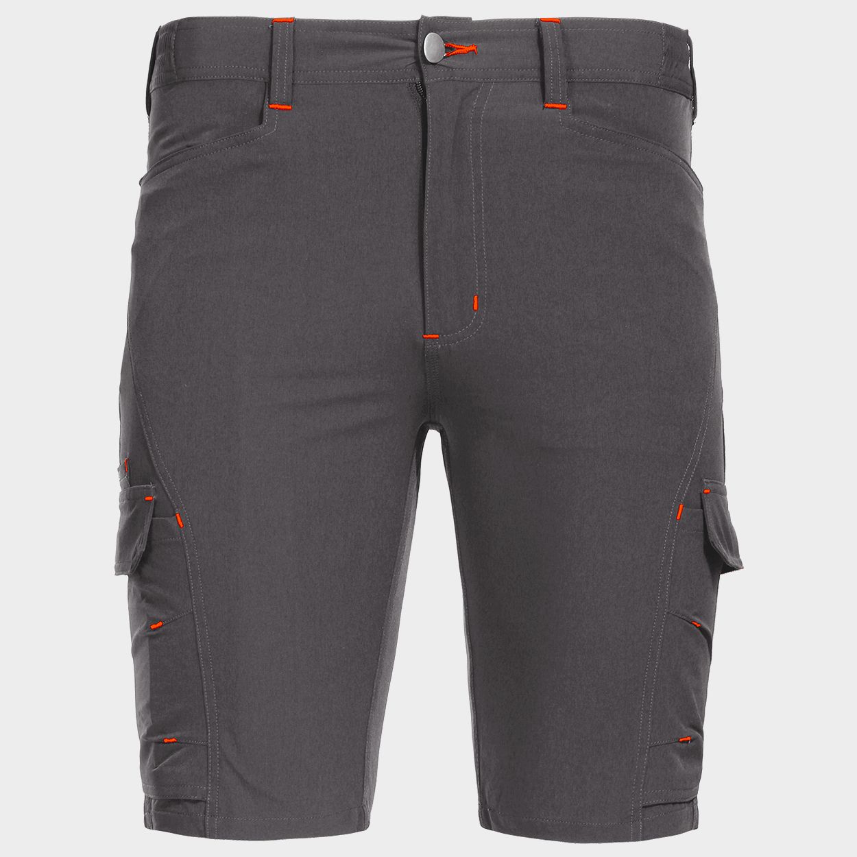 Работен къс панталон VIGOR GREY/ORANGE