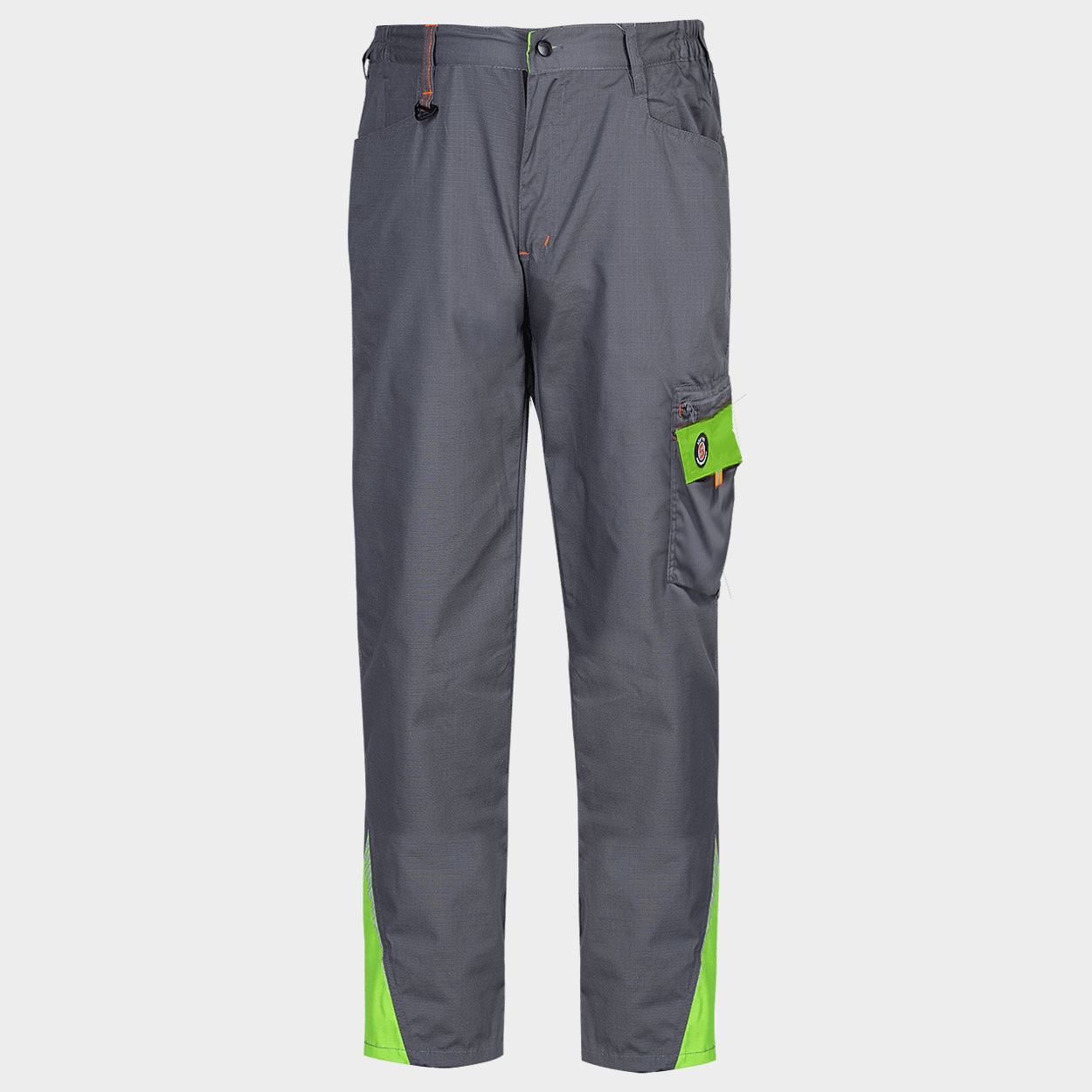Работен панталон PRISMA LIGHT STRETCH GREY/GREEN