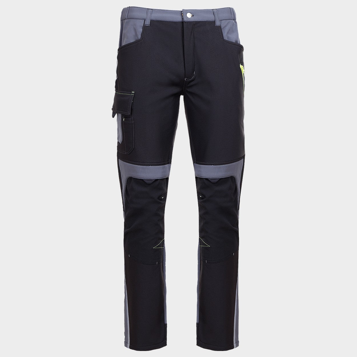 Работен панталон PRISMA SOFTSHELL 2.0 BLACK/GREY