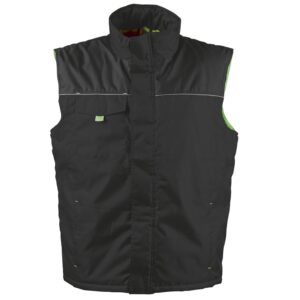 Работен елек LANOS BLACK/GREEN
